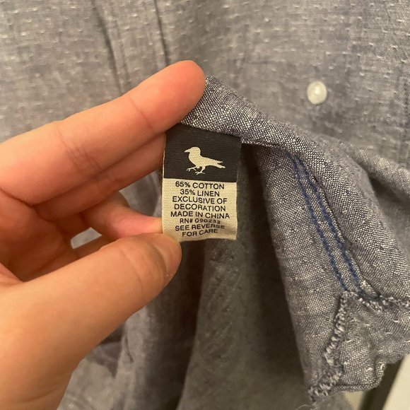 Men's Modern Amusement Short Sleeve Button-Down Shirt - Picture 6 of 7